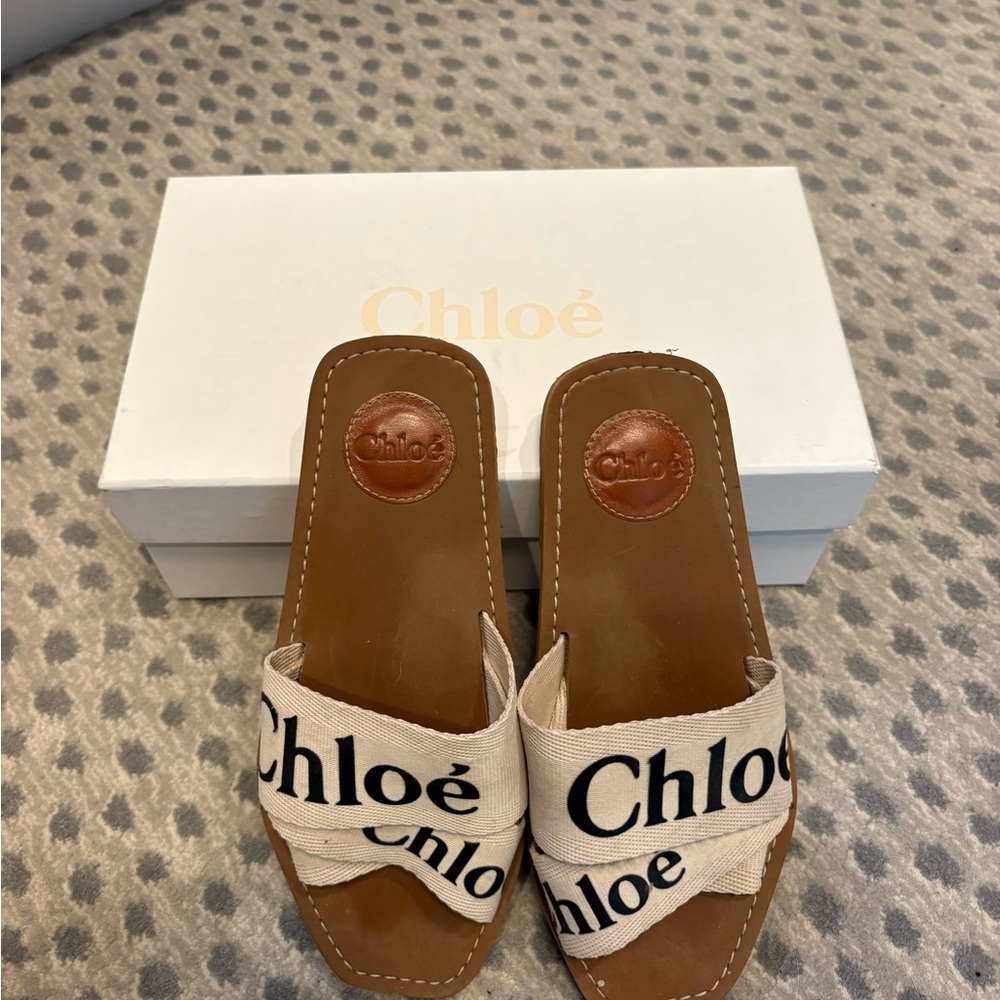 Chloe Woody Sandals